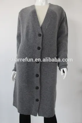 factory manufacturer 5gg heavy thick cashmere cardigan sweater