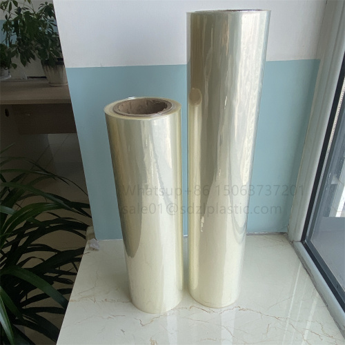 Transparent Center Folded PVC Shrink Film Sheet