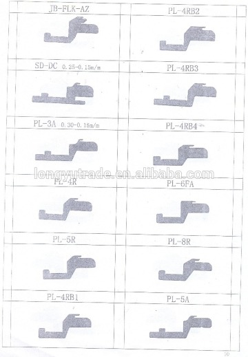 Circular knitting machine sinker SD-2.9B series Fukuhara sinker