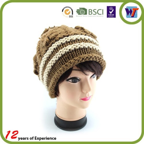 Custom Winter Knitted Wool Hat Knitted Beanie Hat