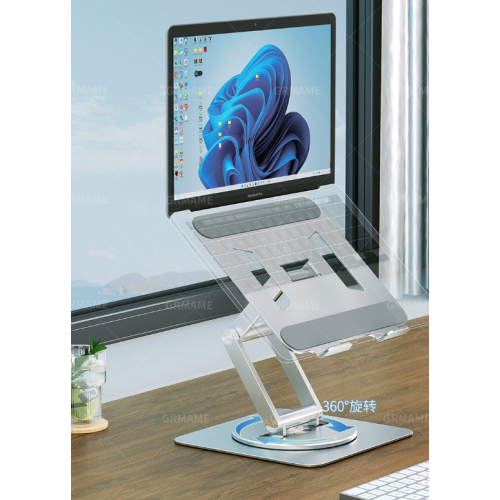 360 Derece Katlanabilir ve Döndürülebilir Dizüstü Bilgisayar Sehpası