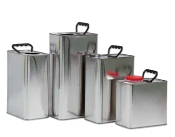 Rectangular Oil Tin Can, Cooking Olive Oil Tins Supplier