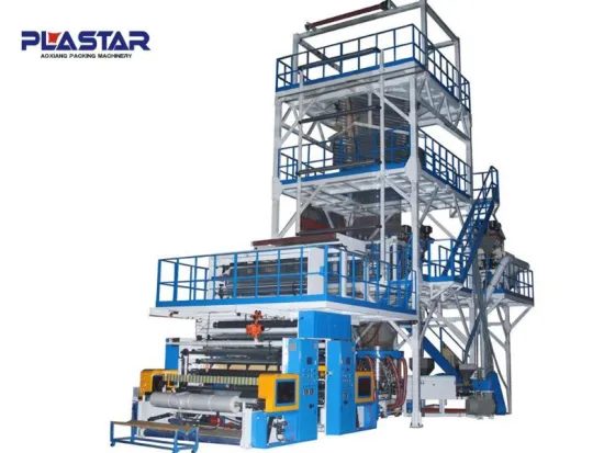 Excellent reputation  HDPE LDPE Film Blowing Machine