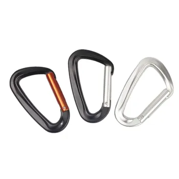 Custom 12KN Aluminum Straight Gate Carabiner: Small Snap Carabiner Hook