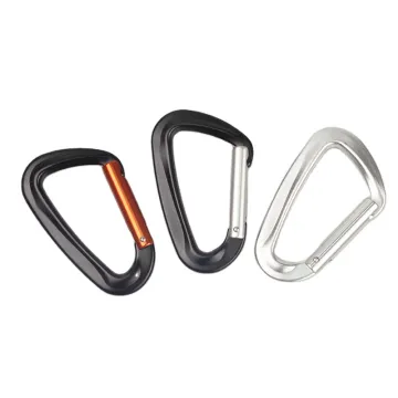 Custom 12KN Aluminum Straight Gate Carabiner: Small Snap Carabiner Hook