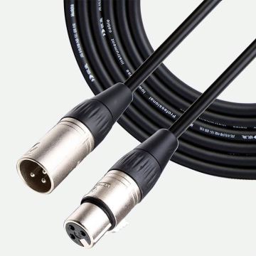 Silver Plated Spiral XLR Microphone Cable - 100M Wholesaler Stock