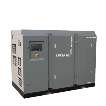 75kw low pressure direct driven screw air compressor
