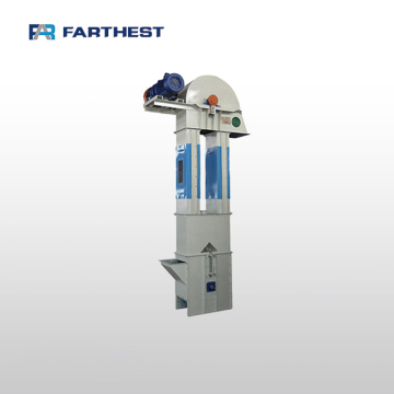 Liyang Farthest 8 Ton Per Hour Poultry Feed Mill Machine Vertical Bucket Elevator for Grain