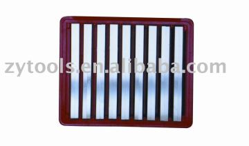 Metric precision parallel sets