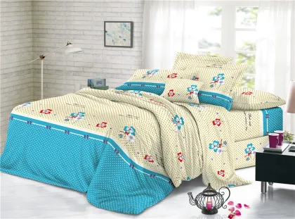 Home Textiles Floral Printed Bedding Basics Sheets