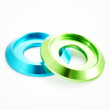 M2-M5 Aluminum Alloy Washers for Screws: Including Cylinder Cup Head, Hex Socket Head, and Cone Washers