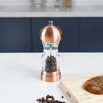 Gold Salt and Pepper Grinder Set: A Luxurious Salt Grinder Kit with Adjustable Coarseness
