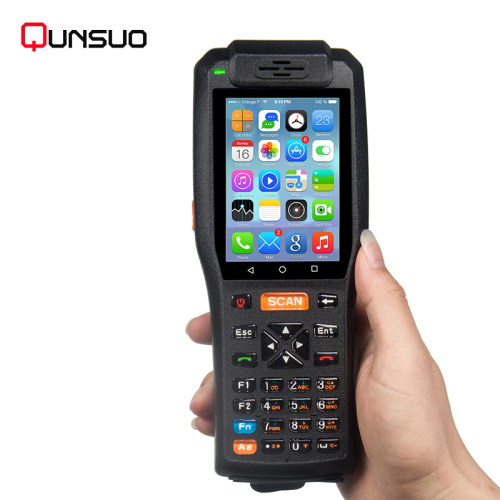 Handheld PDA barcode reader machines for parking management