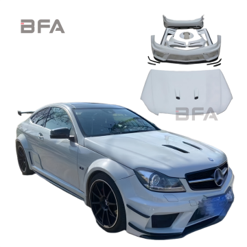 Mercedes C-Class W204 Coupe C63 AMG BS Style Wide Body Kit
