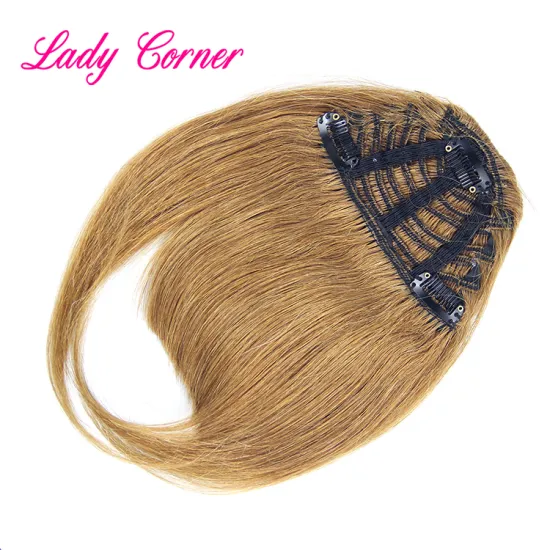 Virgin human hair bangs fringe baby hair accessories