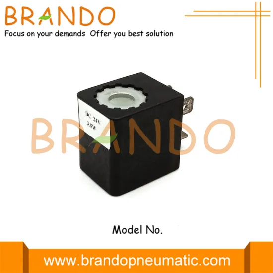 Pneumatic Solenoid Valve 8mm Hole Diameter DIN43650B Coil