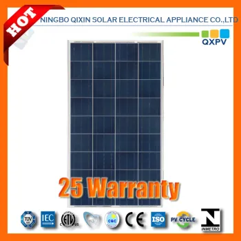 140W 156*156 Poly -Crystalline Solar Module