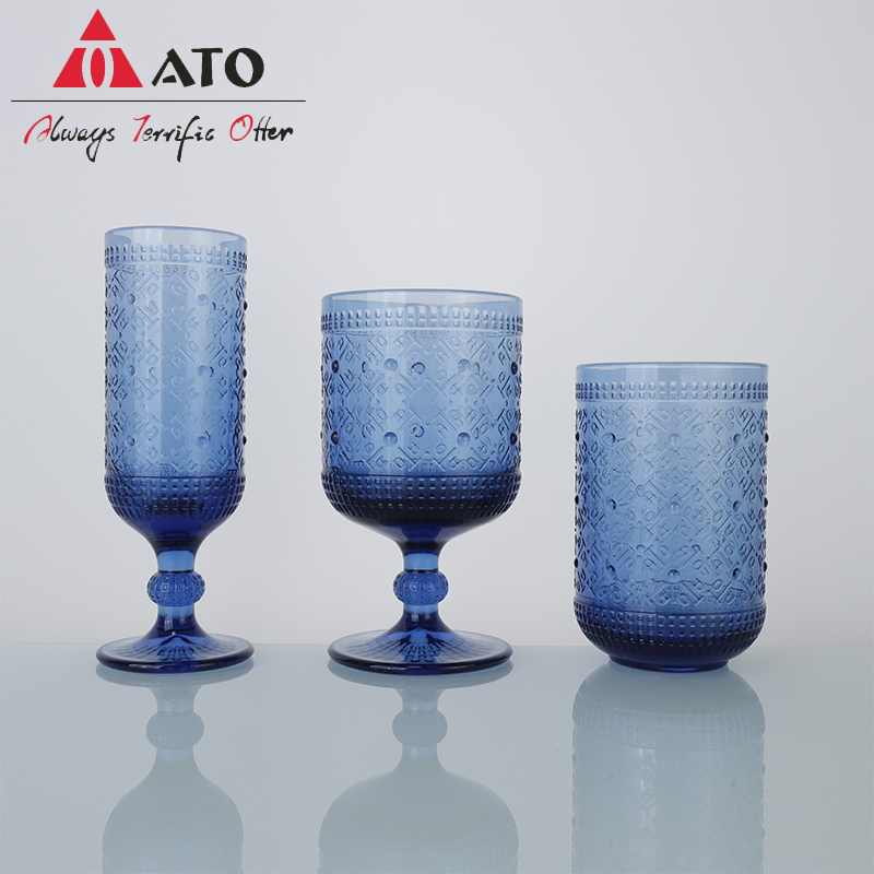 ATO screw shape glass cup kichenware tabletop