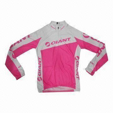 Short-sleeved Cycling Jersey, Made of 100% Polyester/Coolmax Fabric, Quick Drying/Breathable