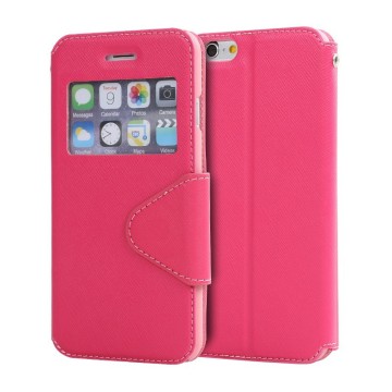 LZB custom cell phone PU flip leather case cover for Alcatel One Touch IDOL X+ case
