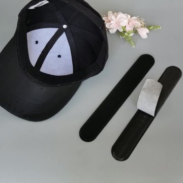 Disposable Collar Protection Hat with Self-Adhesive Neck Pad