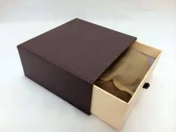 Sliding Shape Tea Cardboard Box With Paper Sleeve