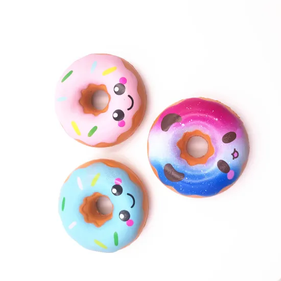 High-Quality Squishy Cake Bread Round Toy: An Anti-Stress Stress Ball