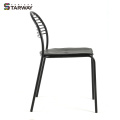 New outdoor and indoor furniture metal dinning armchair