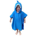 Cotton Cartoon Child Surf Changing Robe Poncho Handduk