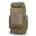 Large Capacity hiking outdoor Canvas backpack for men
