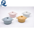 Production Binaural Soup Pot Set with Lid