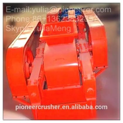 Small size industry mining bearing cement double roller crusher