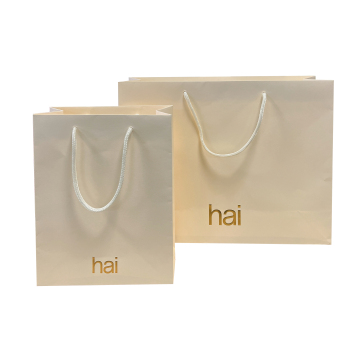 New Arrival Plaid Grocery Craft Paper Bags for Wine, Wig, Phone Cover & Delivery Packaging