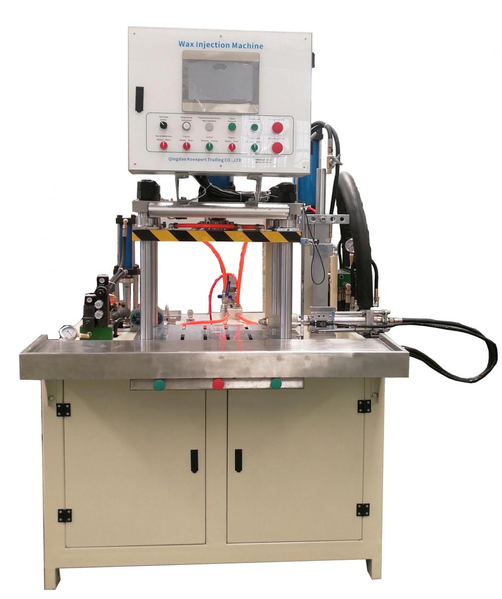 Single-station four-column type 10T wax injection
