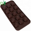 Molde de silicone personalizado para fazer chocolate