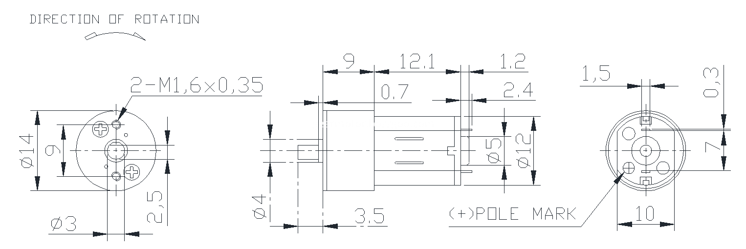 N10 Gear Motor