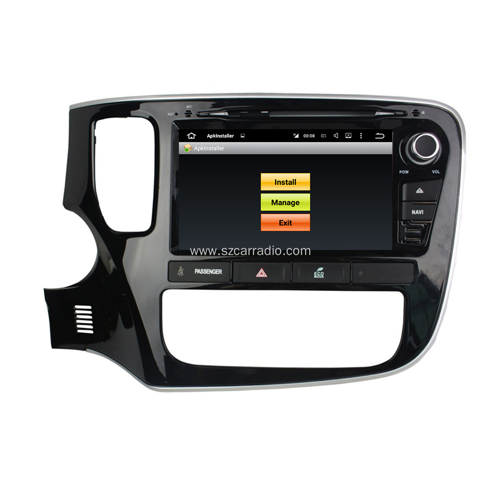 2015 Mitsubishi Outlander DVD Radio