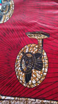 100% Cotton African Real Wax Printing,Shining Finish