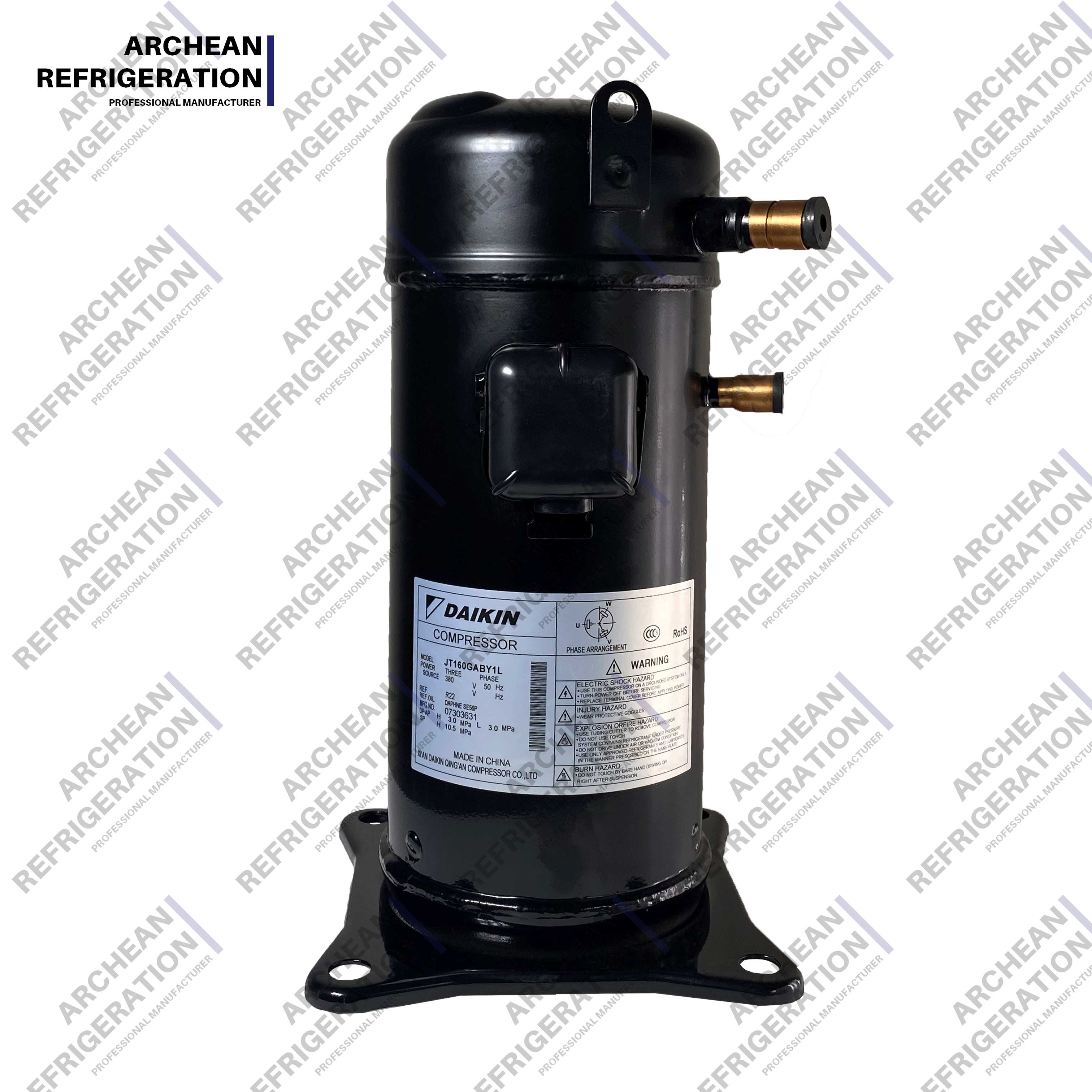 Lg Dc Inverter Scroll Compressor For Air Conditioner Vrf Units: R410a ...