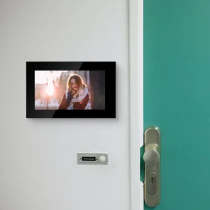 Video Door Phone Intercom Telephone System For Apartments