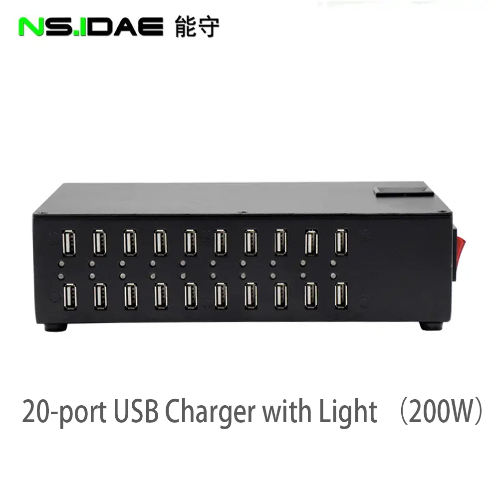 Chargeur intelligent USB de 20 ports 200W