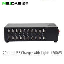 Charger Smart USB de 20 portas 200W