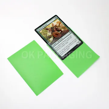 Customized Wear Resistant Matte Card Sleeves for MTG and Baseball Cards