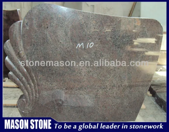 monument funeral granite slab engraving