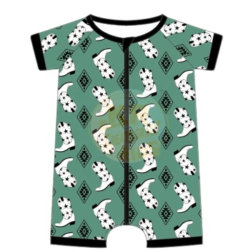 Custom Summer Bamboo Sleepwear Unisex Newborn Pajamas