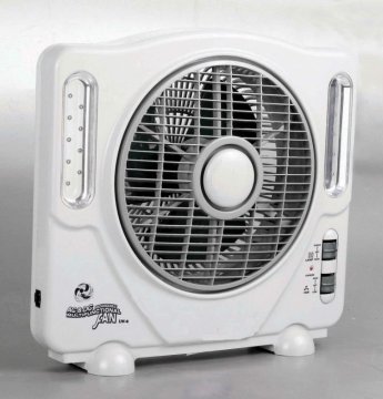 10" fan with emergency led light LW-8