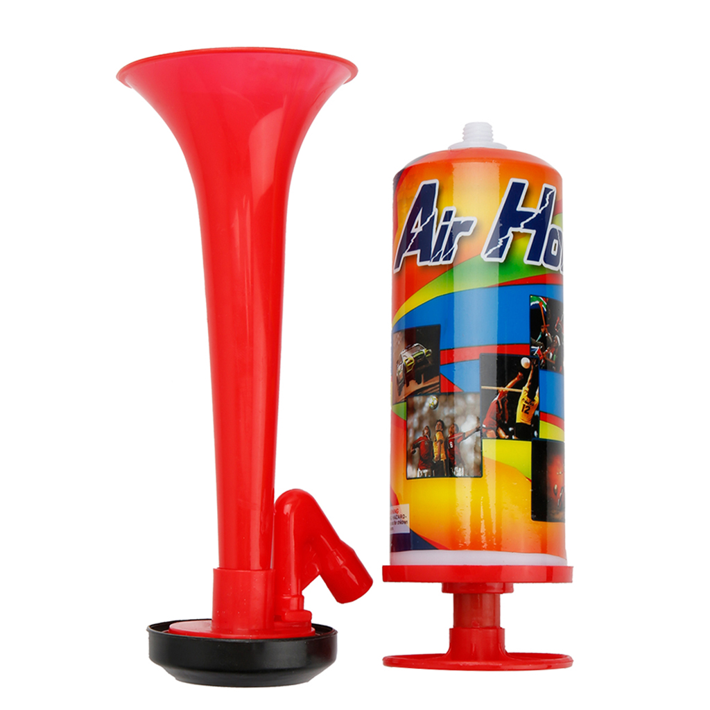 Plastic Air Horn Hand Pump Boat Safety Horns Sports Events Horn For Football Festival Cheering