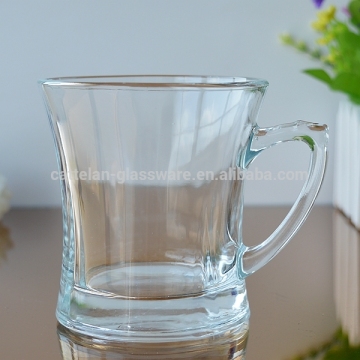 Tankard beer mug glass type glass cup with handle