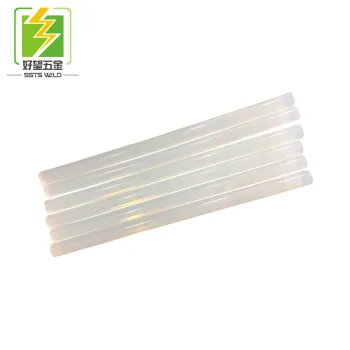 Crystal Transparent EVA Hot Melt Glue Sticks (7mm/11mm) for Office and School Use - ST-200MM