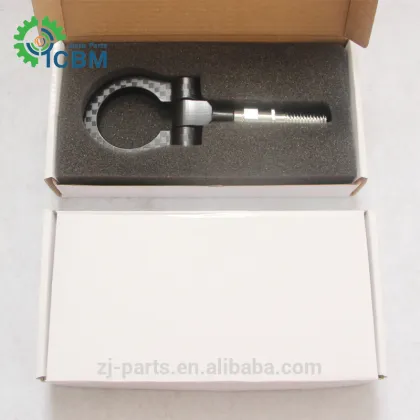 Black Aluminum Universal Towing Hook,Racking Car Tow Hook